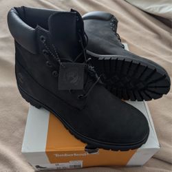 Black Timberlands Size 13