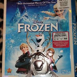 Disney Frozen BluRay, DvD, Digital HD Digital Copy