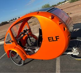 Organic Transit ELF Solar-Assisted Pedal Trike