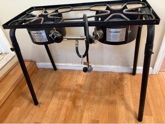 Camp chef explorer burner stove