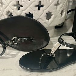 Coach Plato thong jelly sandals
