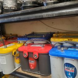 Optima Batteries For All Type Of Vehicles and Marine Camper