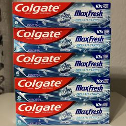 COLGATE MAXFRESH TOOTHPASTE 6.3 OZ $2.50 EACH 