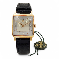 Men's Omega 29mm Vintage Automatic Gold Plated Watch with Blue Diamond Dial. (Pre-Owned)