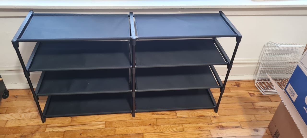 Organizer, shoe rack, shelves