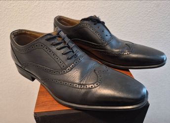 Black Aldo Dress Shoes Men's Size 8