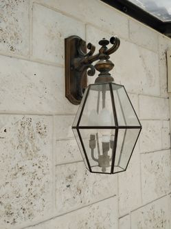 Brass lamps