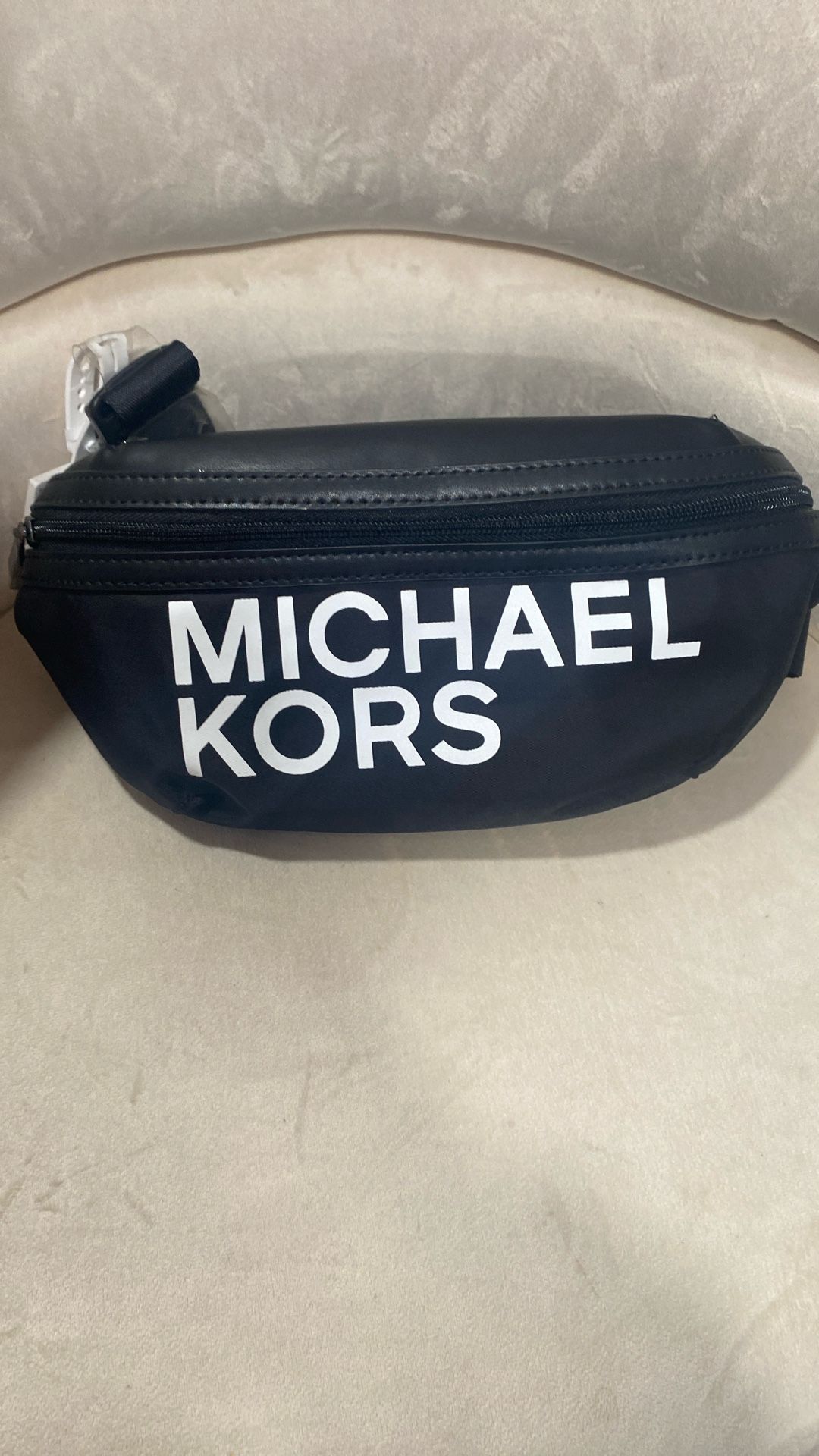 New Mk Fanny Pack One Size Black