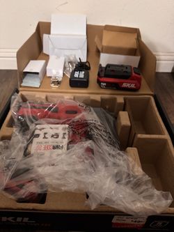 SKIL $100.00Each!!PWRCORE20  Brushless 18Gauge brad Nail Kit NEW