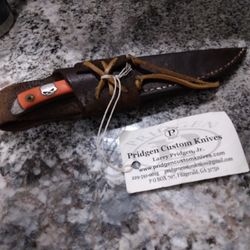 Larry Pridgen Demascus Knife Collectors