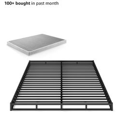 Zinus Victor 4 Inch Quick Lock Box Spring / Mattress Foundation