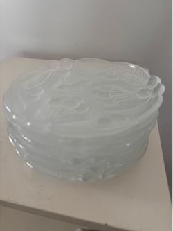 Mikasa Crystal Salad Plates