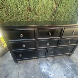 Black beautiful dresser