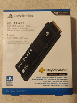 PS5 WD Black 1tb ssd