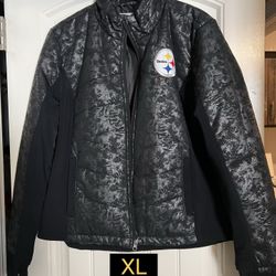 Women’s Steelers Puffer jacket
