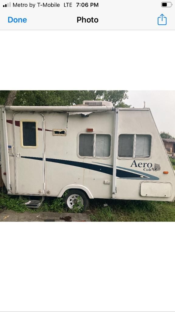 2000 Aero Camper Can Be Used A Small Food Truck