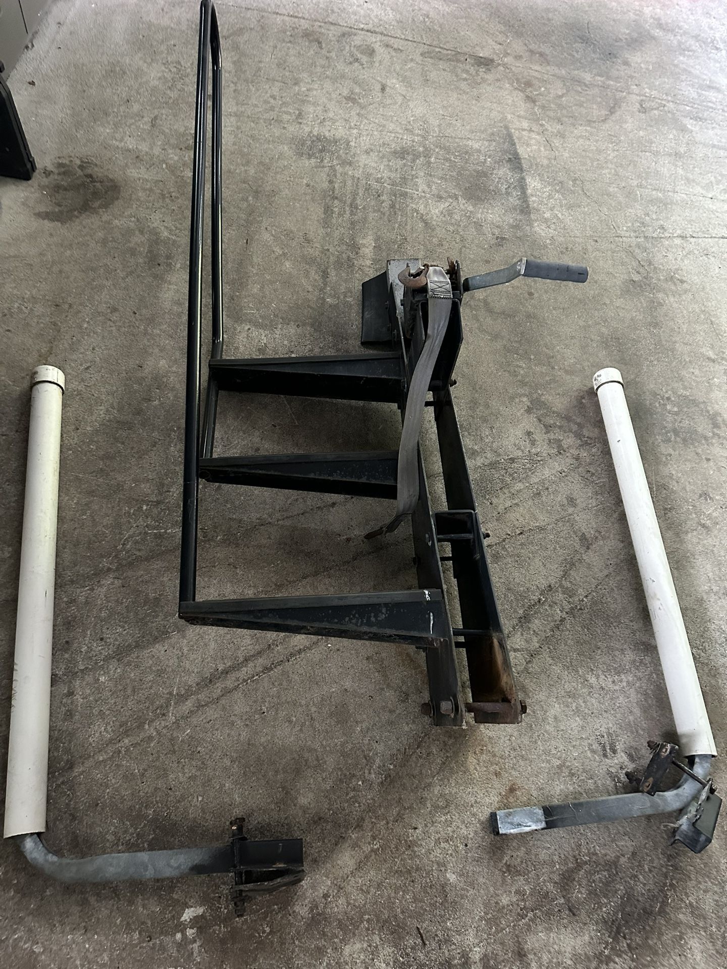 Tracker Boat Steps/Rails