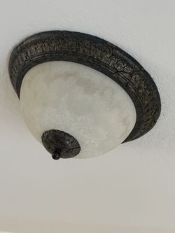 2 Ceiling Light  14”