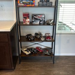 Shelves With Car Collection 
