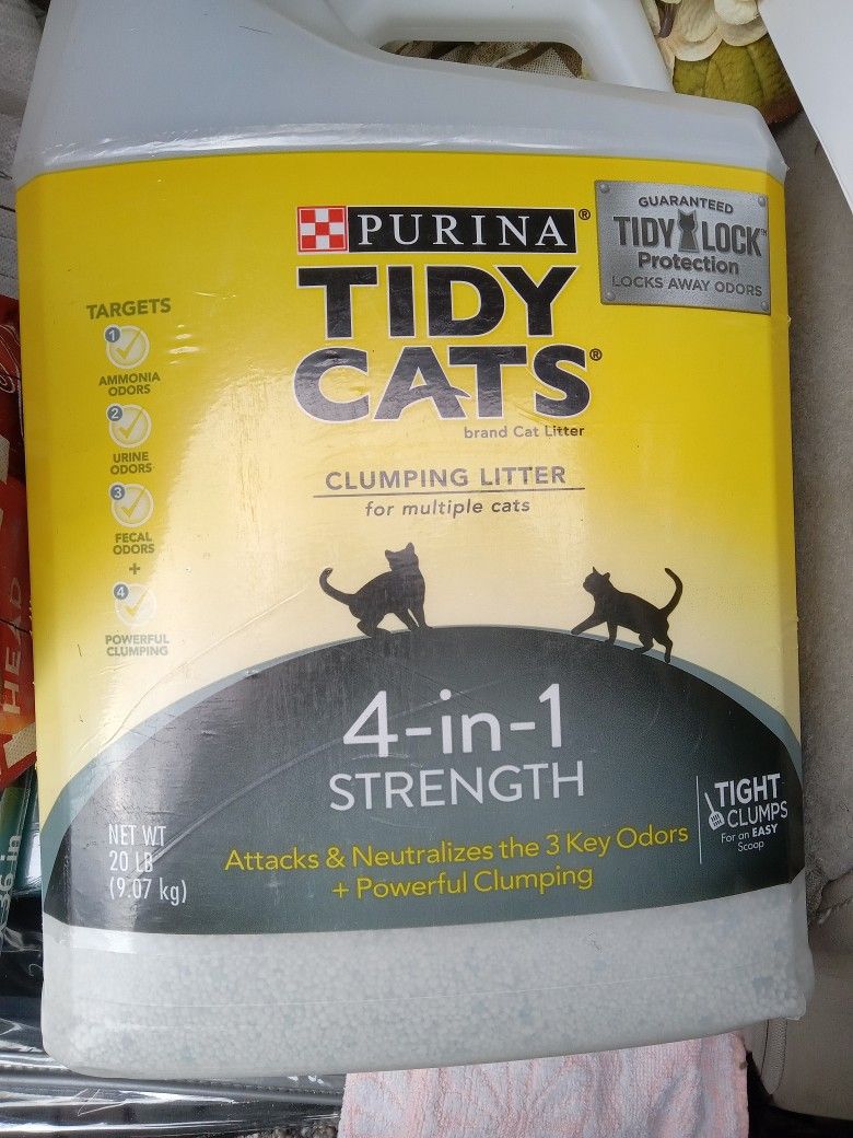 Cat Litter Almost Still Full 