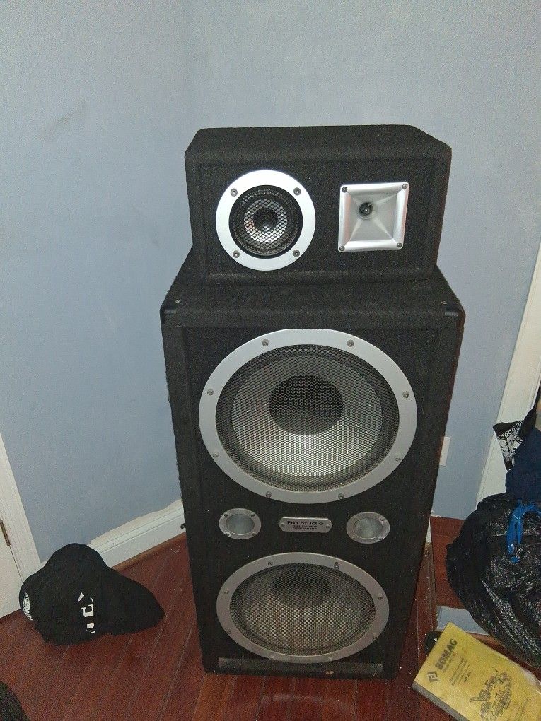 a type of PA speaker designed for loud and powerful sound output