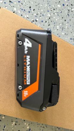 ===RIDGET OEM===18V 4.0 Ah MAX Output Battery