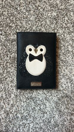 Kate Spade penguin passport cover