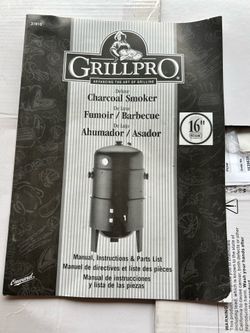 Smoker, charcoal grill