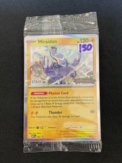 Sealed Pitch Black Staff Promo