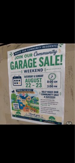Garage sale