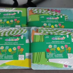Foam Flowers Craft Kit