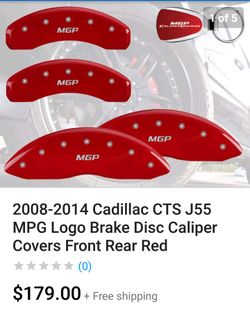 MPG caliper covers red off Infiniti Q60