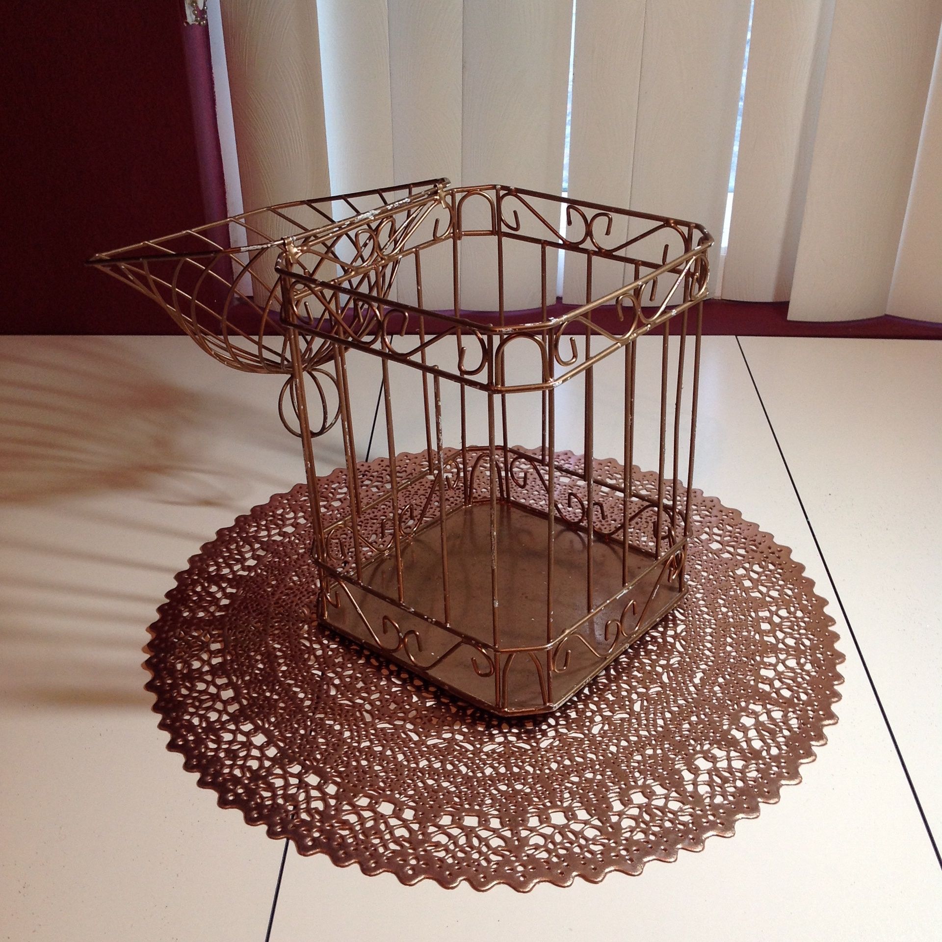 Rose Gold Birdcage