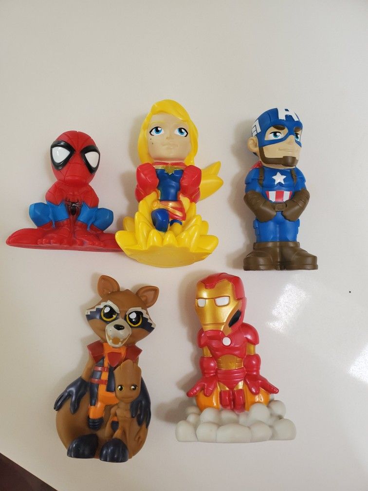 Disney Marvel Bath Toys