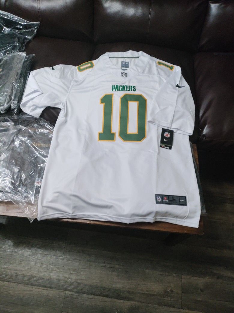 Green Bay Packers Jersey Jordan Love Number 10
