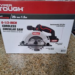 Hyper Tough 6 1/2" Cordless Circular Saw