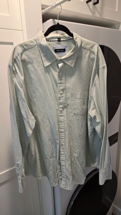 Nautica Striped Button-Down Long Sleeve Shirt