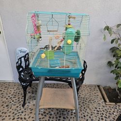 Bird Cage and Stand