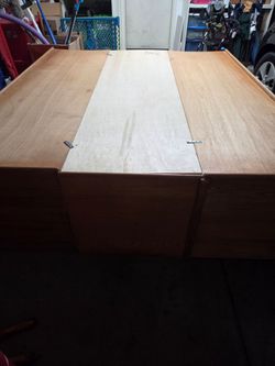 Cal king custom bedframe