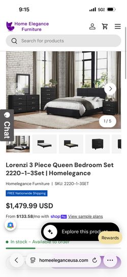 Queen Bed Set (BRAND NEW)