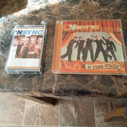N SYNC Cassette Tape & CD
