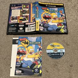 The Simpsons: Hit & Run - Nintendo GameCube - Complete CIB w/ Manual