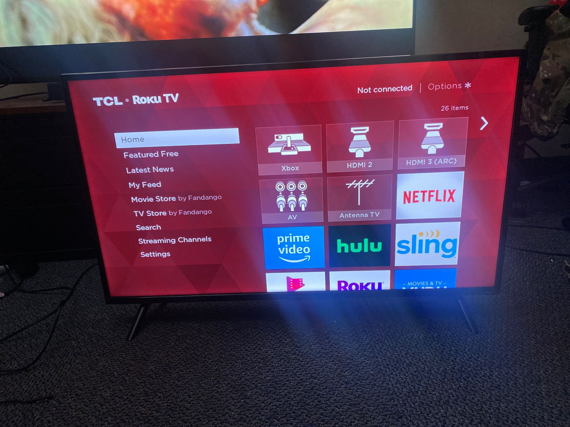 40’’ TLC Roku TV