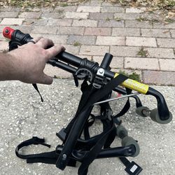 Allen hanging two bike rack