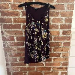 Express Sequin tank has been worn and washed couple of times in perfect condition 