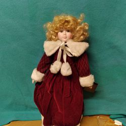 Porcelain Doll By House Of Lloyd  16in