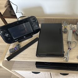 Nintendo Wii U + 9 Games: Twice Used, Works Like New! 