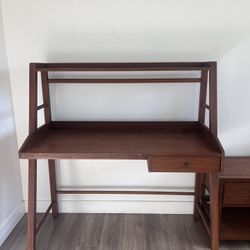 Kids Desk And Matching Nightstand Crate&Barrel 