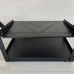 StarTech 12U Open Frame 19" Network Rack + 2 Shelfs