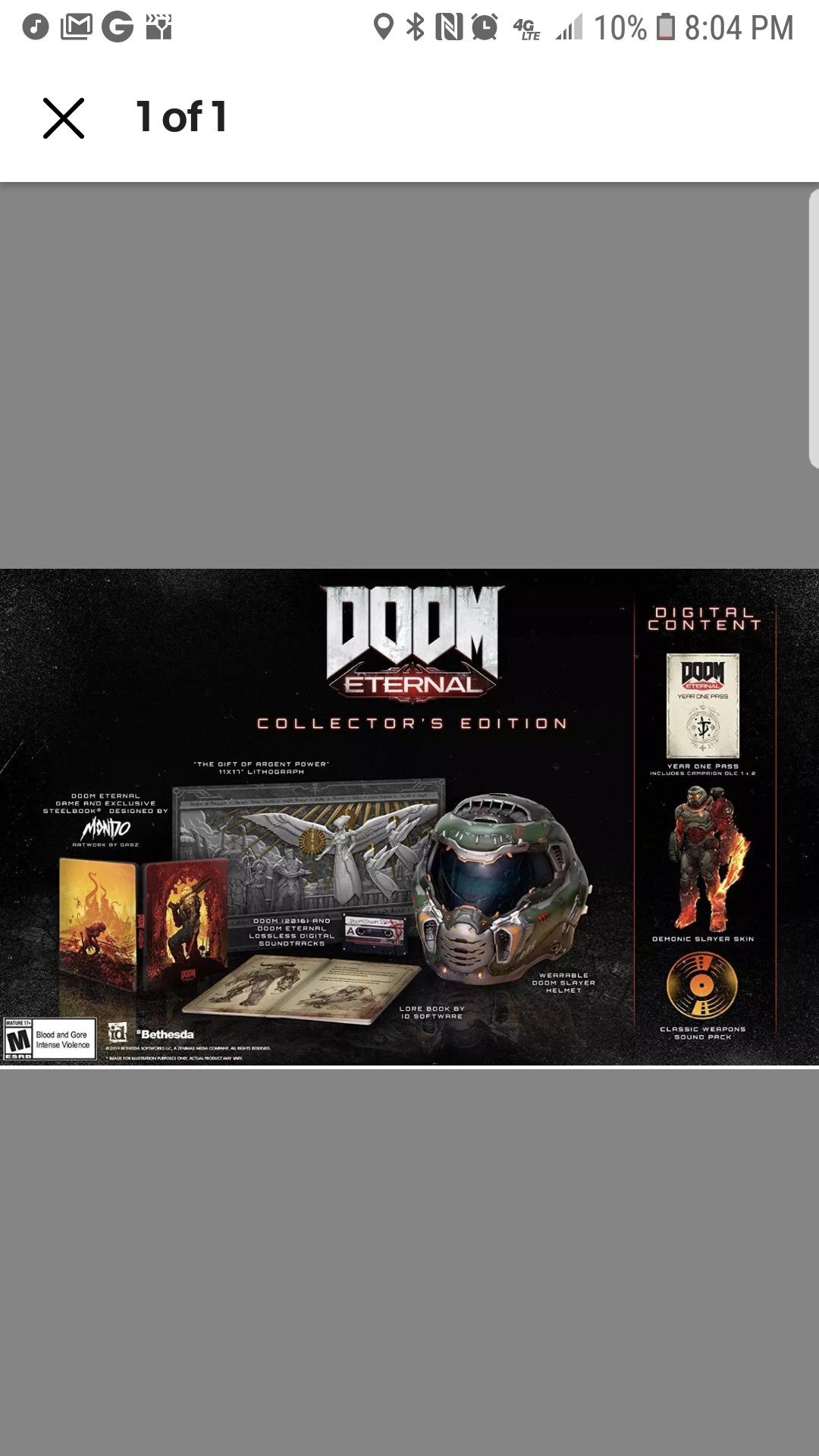 Doom x box one edition
